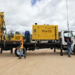 imagen de una maquina perforadora de cepas